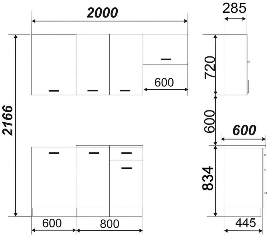 Высота кухонной столешницы стандарт