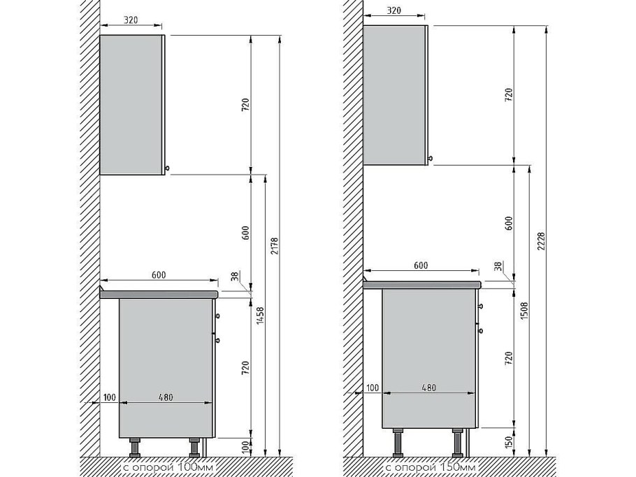 Кухня модульная Николь-7