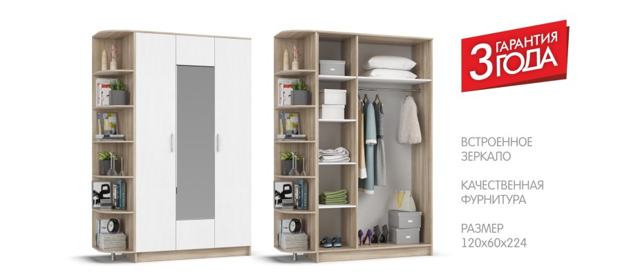 Шкаф-купе Boss-160