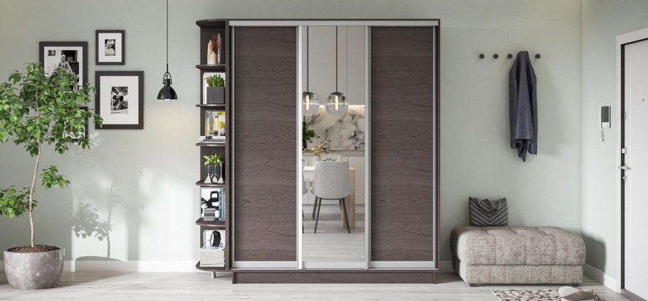 Шкаф Рим-180 венге, дуб