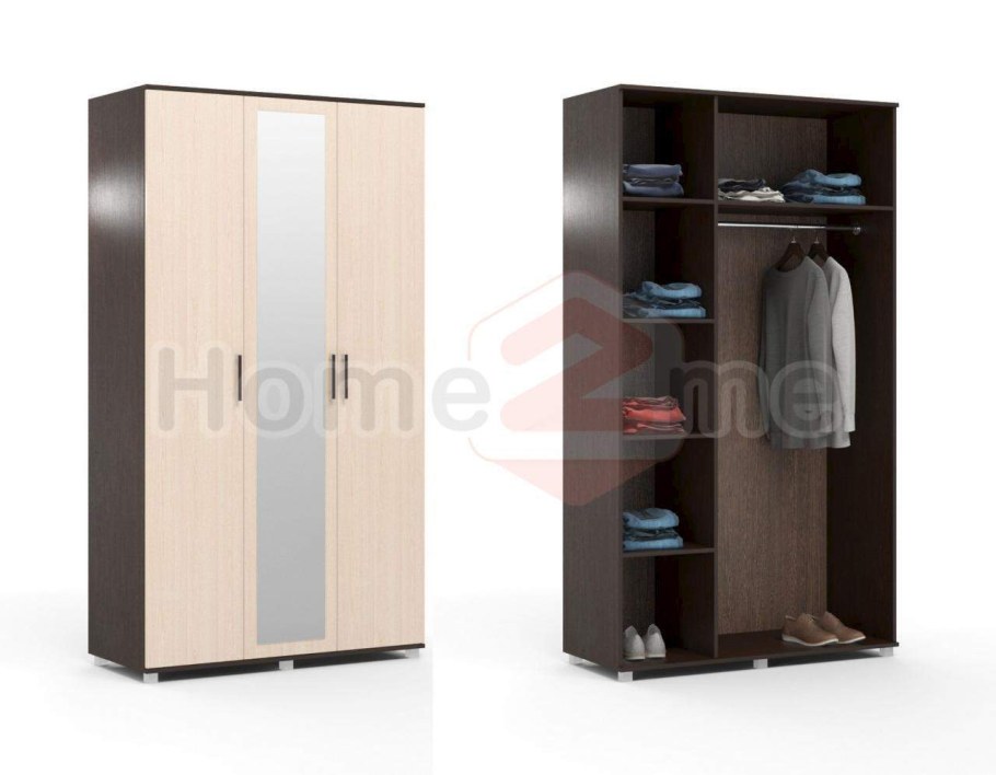 Шкаф-купе Рим-180 много мебели