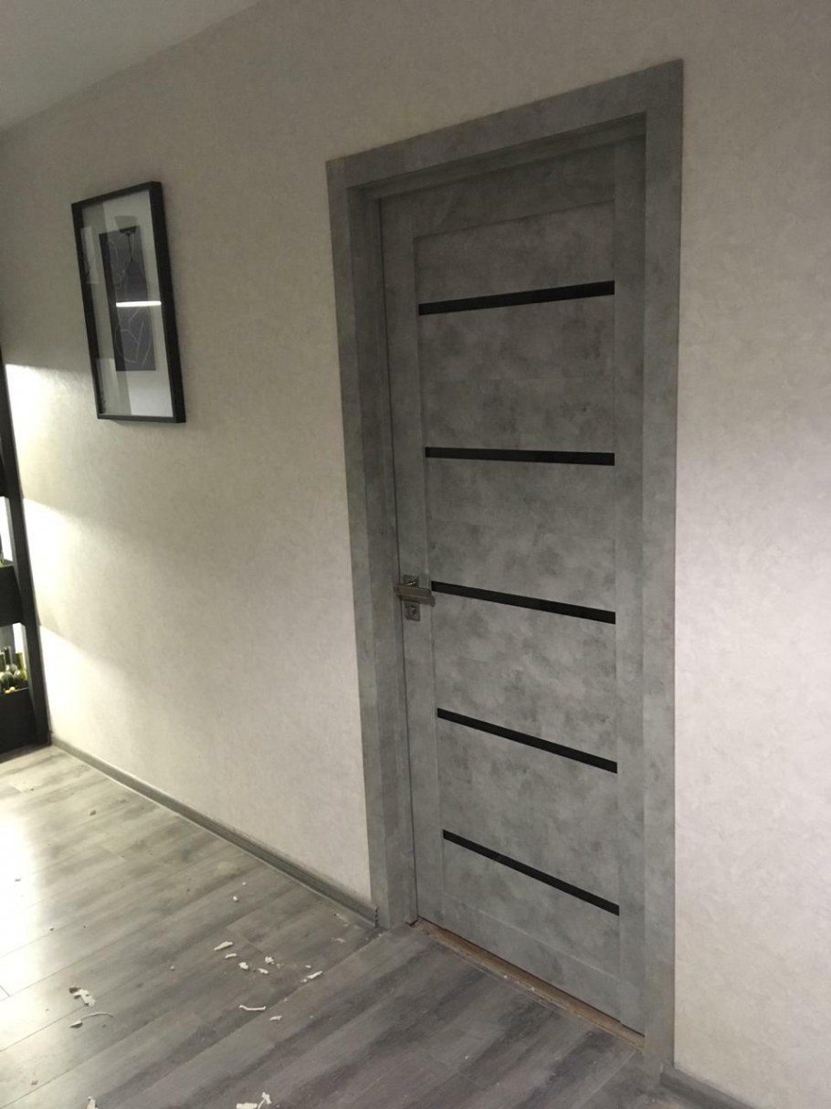 Двери Палермо 104 бетон светлый