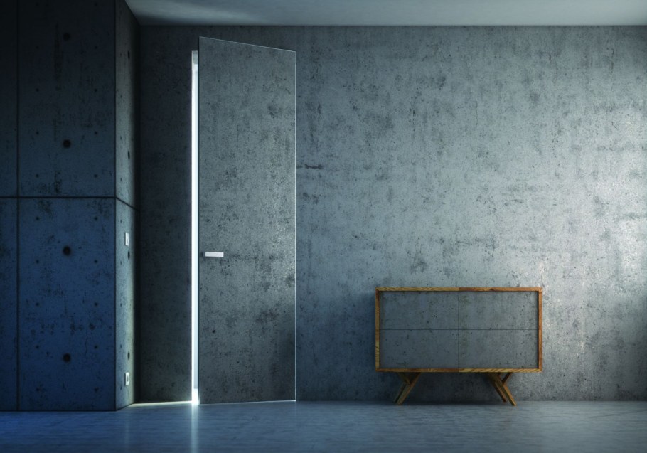 Двери Инвизибл Микробетон