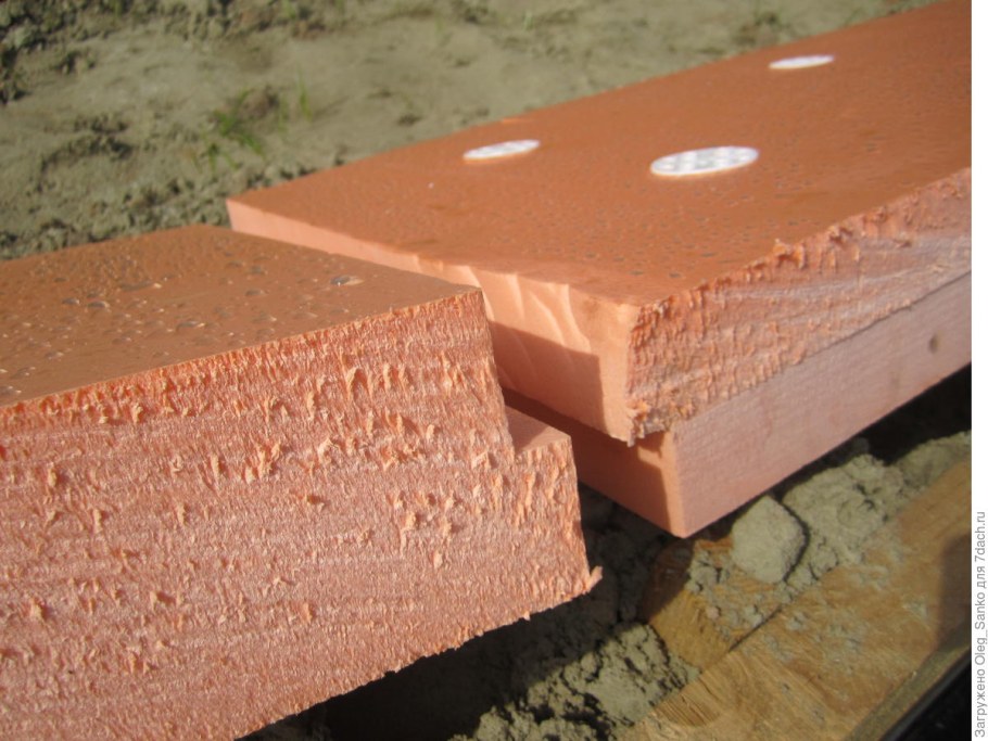 Экструдированный пенополистирол желтый