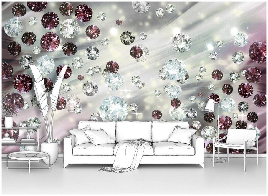 Фотообои 250 на 200 цветы