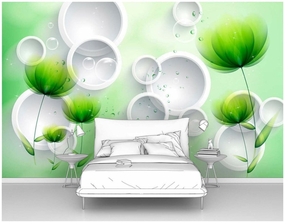 Карта из газеты на стену