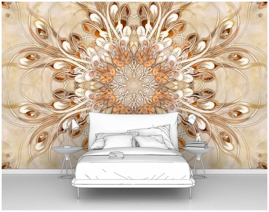 Выпуклые рисунки на стенах