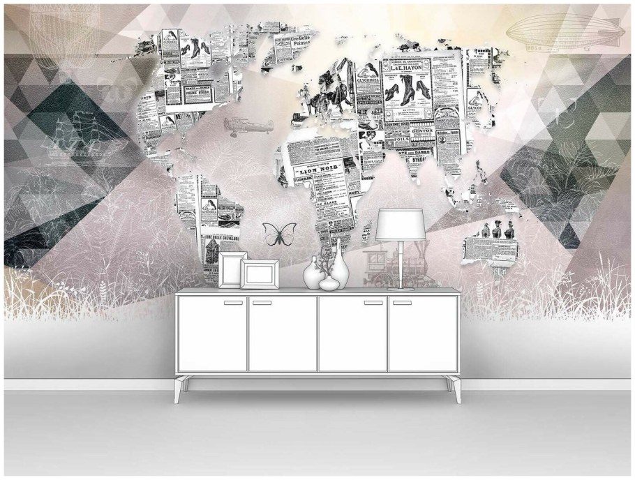 Фреска на стену природа