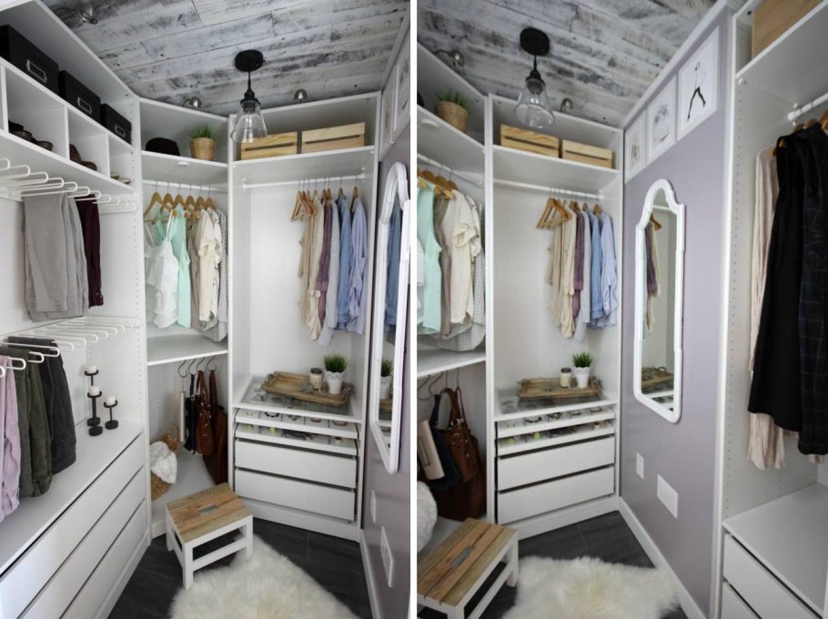 Гардеробная с гладильной доской