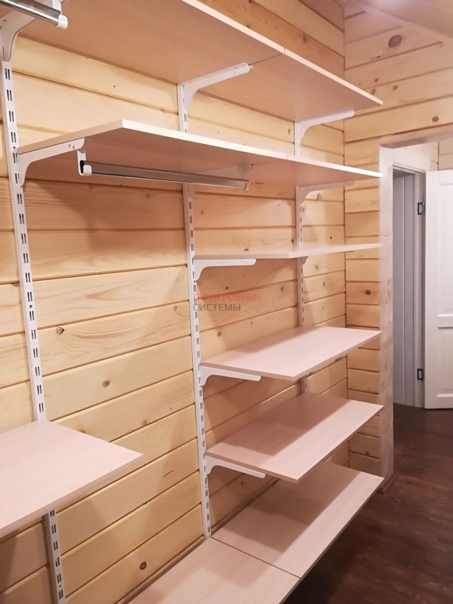 Гардеробная вид сверху