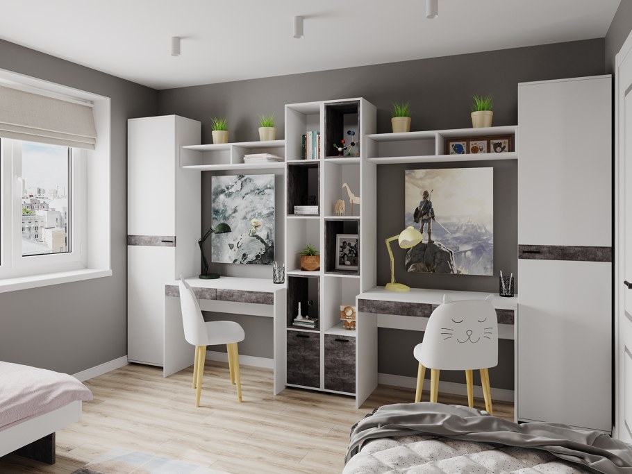 Детская мебель в стиле Сканди