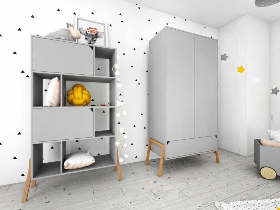 Детская комната в стиле Сканди