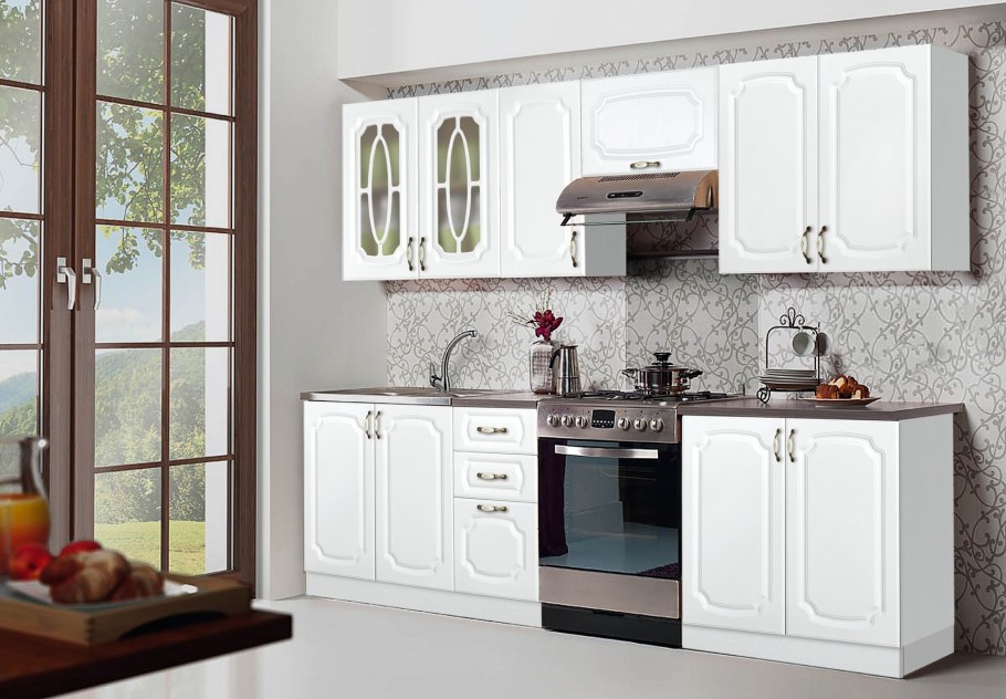 Кухня Верона ясень золото Сурская