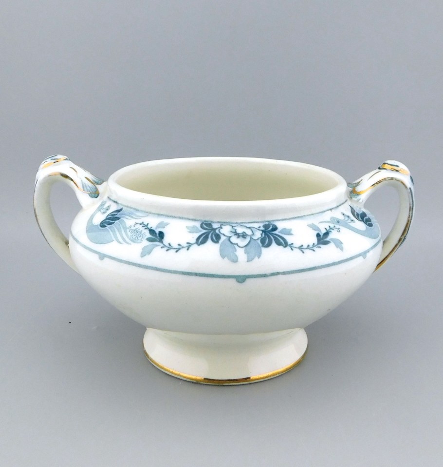 Чайное трио Винтаж зелень английский фарфор