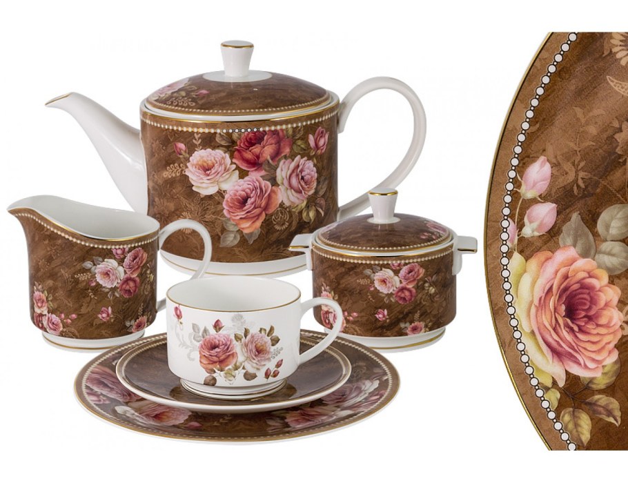 Чайная пара костяной фарфор купить Москва