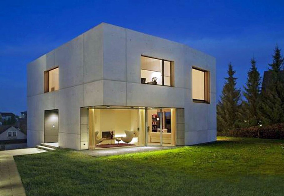 Бетонный дом