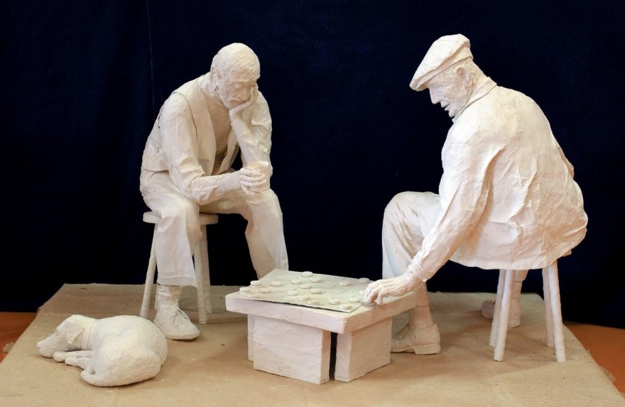 Кукольный диван шебби Шик