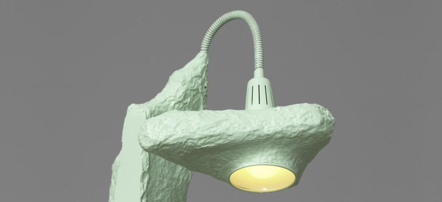 Люстра из папье маше