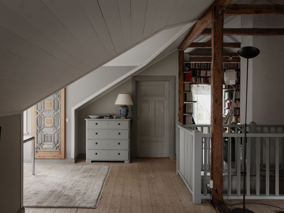 Интерьер в шведском стиле в загородном доме