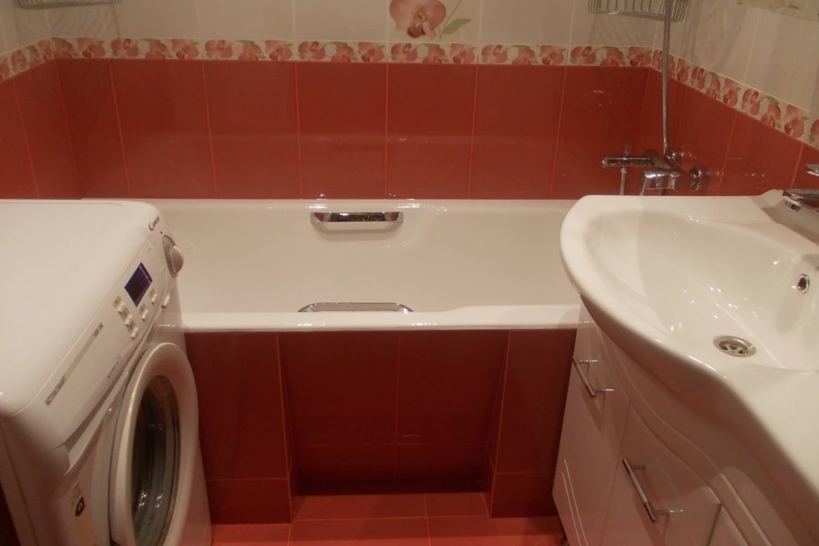 Ванная комната в стандартной квартире