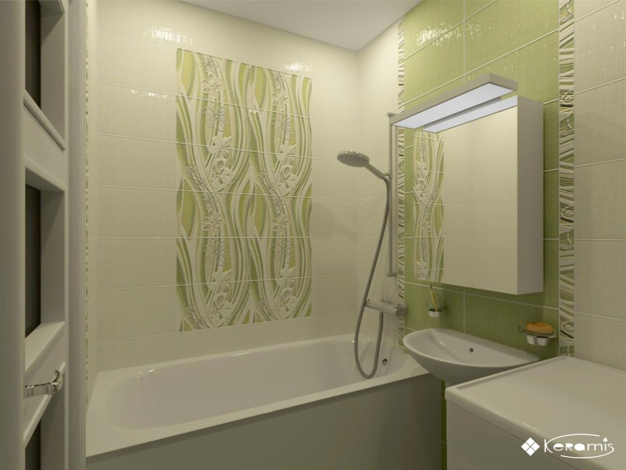 Дизайн ванной комнаты в панельном доме