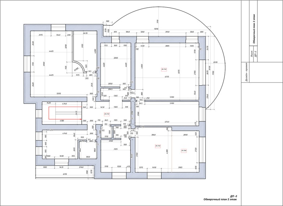 Sketchup план бти