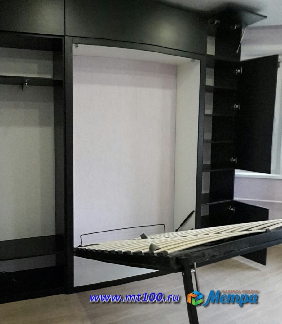 Шкаф кровать с зеркалом