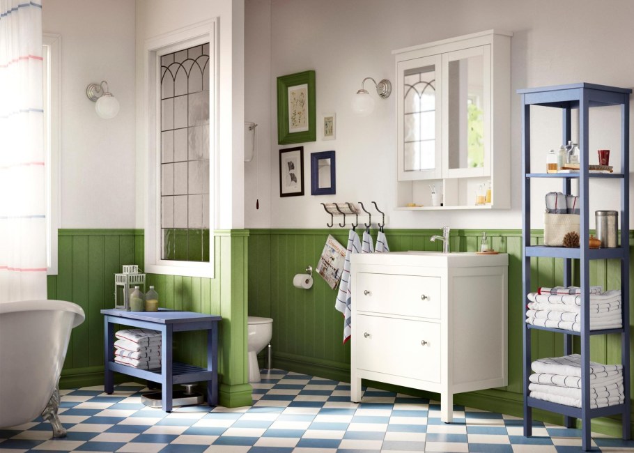 Икеа ванная комната ХЕМНЭС