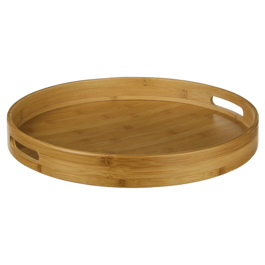 Round Wooden Tray