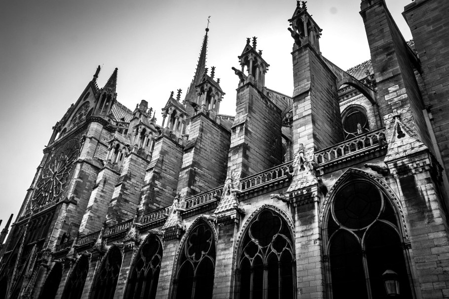 Готика собор Парижской Богоматери