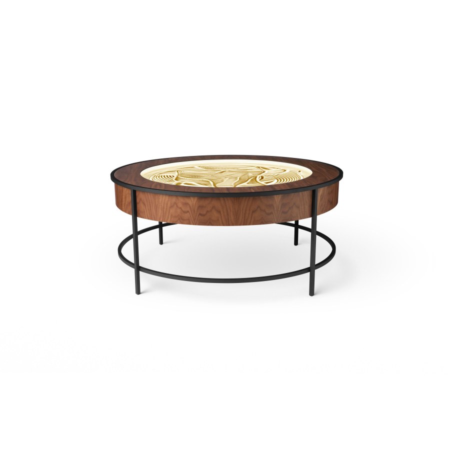 Журнальный столик полумесяц