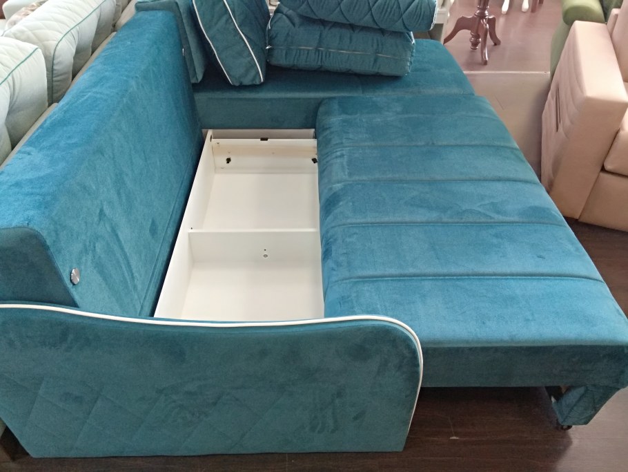 Диван Астория Беллона морская волна