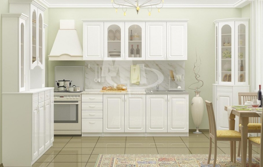Кухня Неоклассика белая