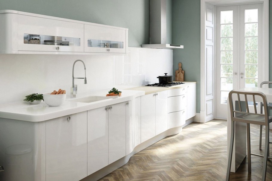 Белые кухни