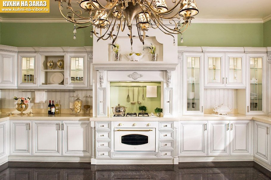 Кухня Неоклассика с патиной