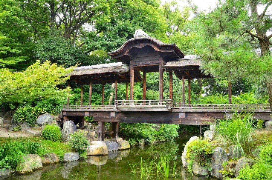 Сад Коракуэн, Окаяма, Япония