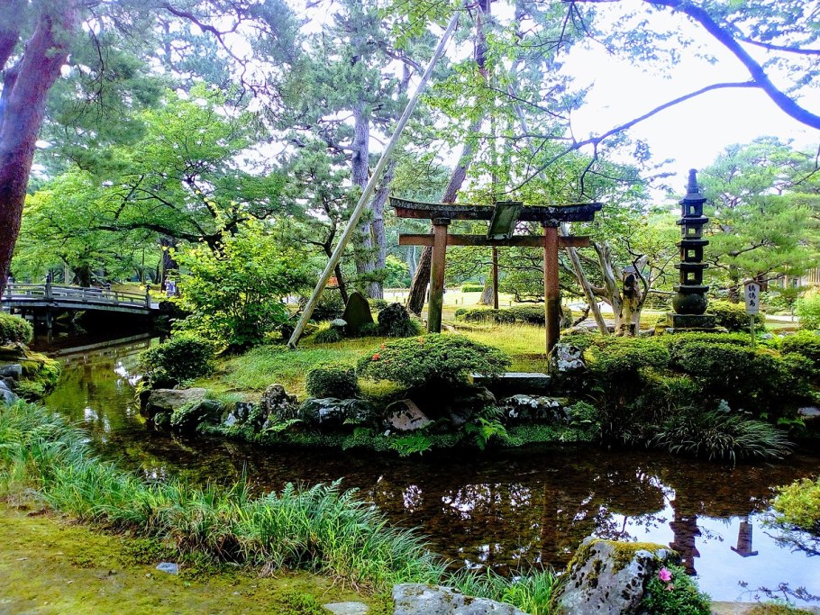 Японский сад Blender