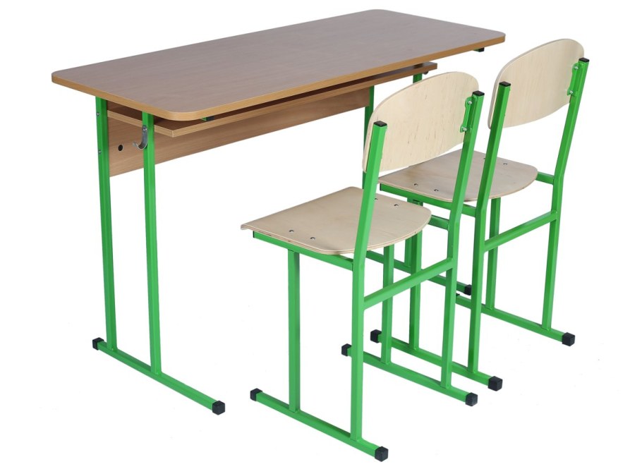 Комплект ученический 2-местный (стол и два стула)