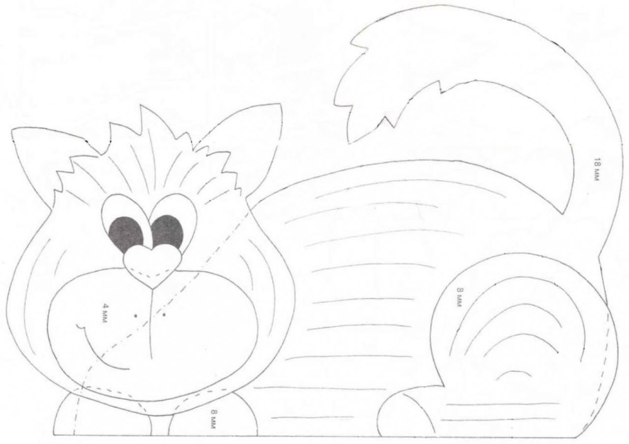 Фигуры из фанеры для дачи