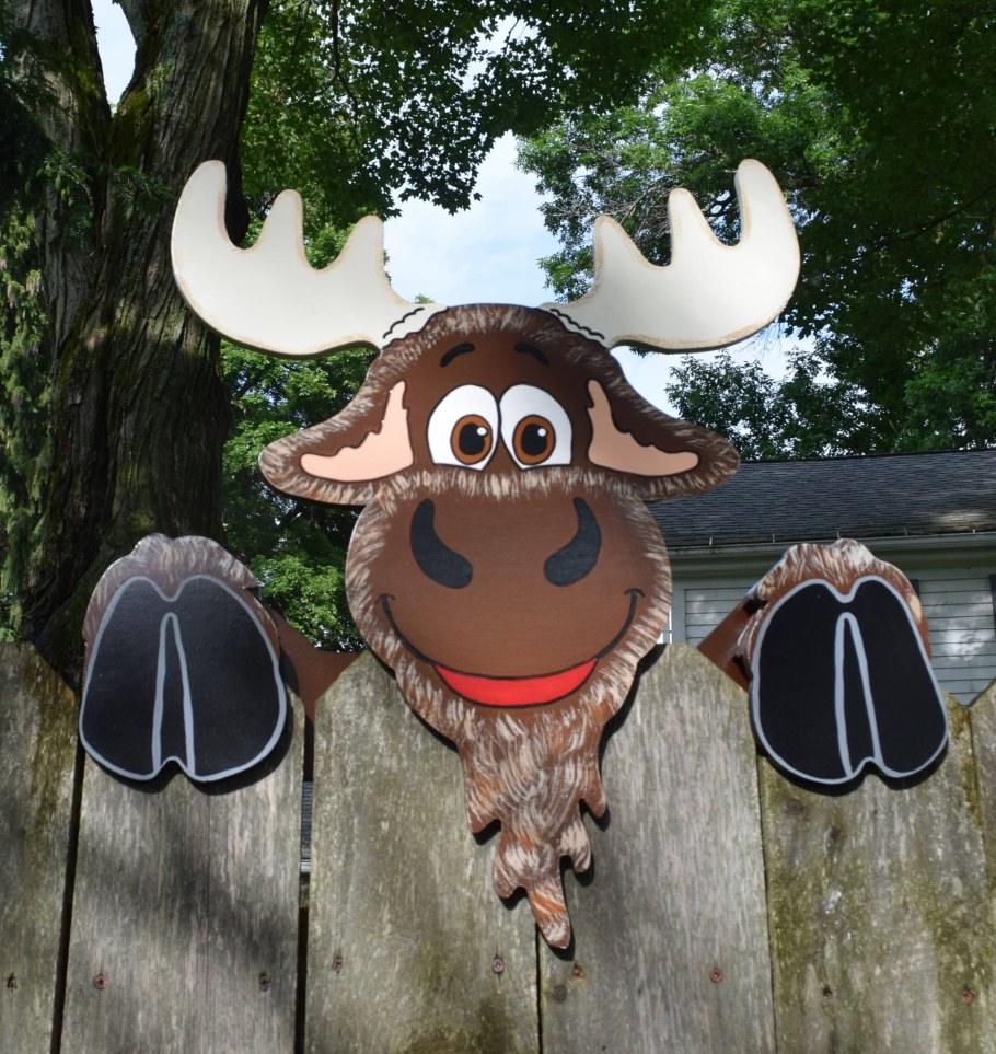 Кот на заборе из фанеры чертежи