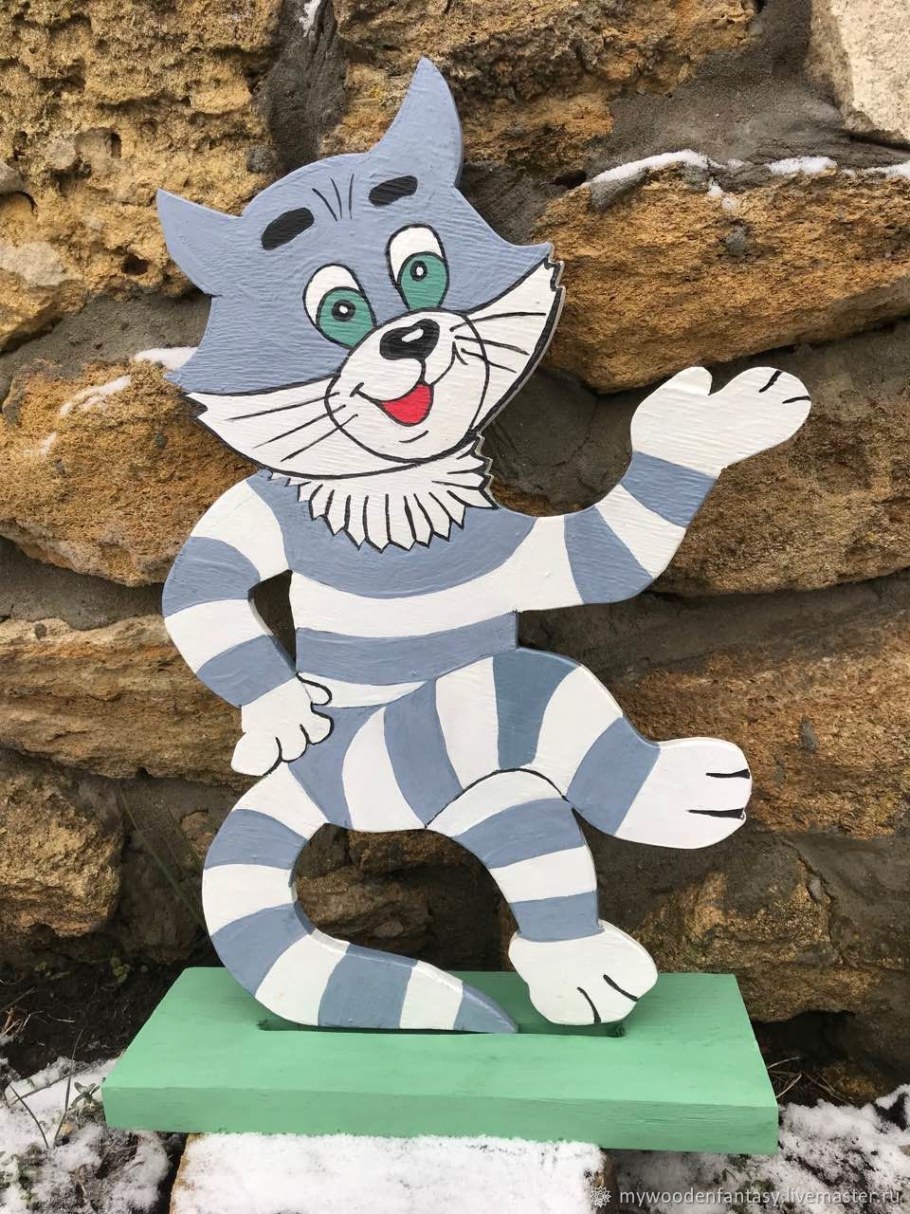 Фигурки из фанеры для сада
