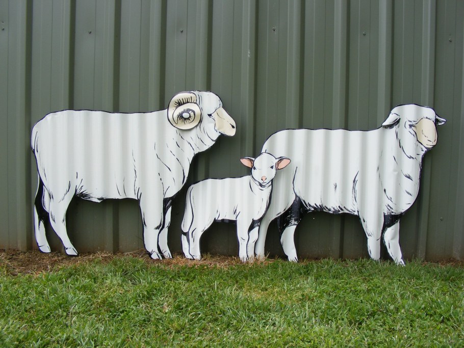 Фигуры из фанеры для дачи