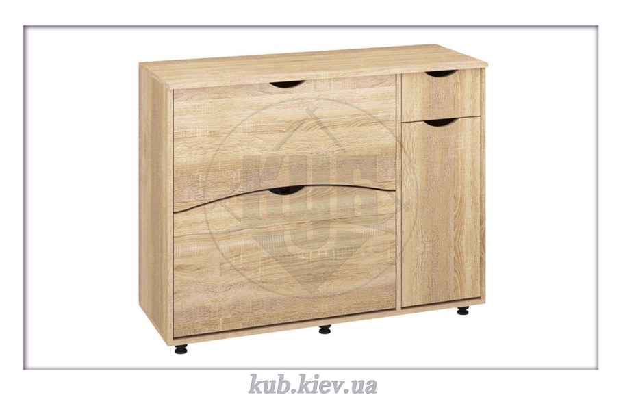 Тумба для обуви б-6 - трюфель (Мерк)