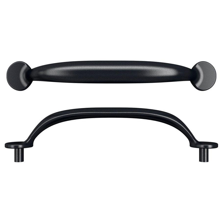 Ручка скоба черная икеа