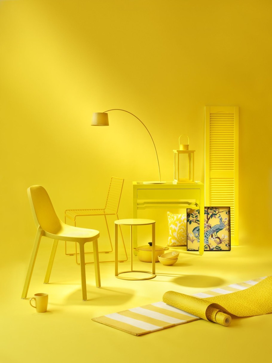 Желтые обои