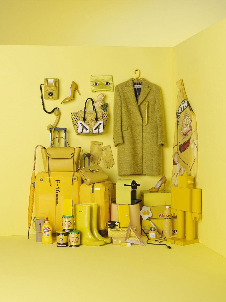 Магазин в желтом стиле
