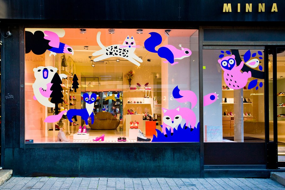 Витрина детского магазина