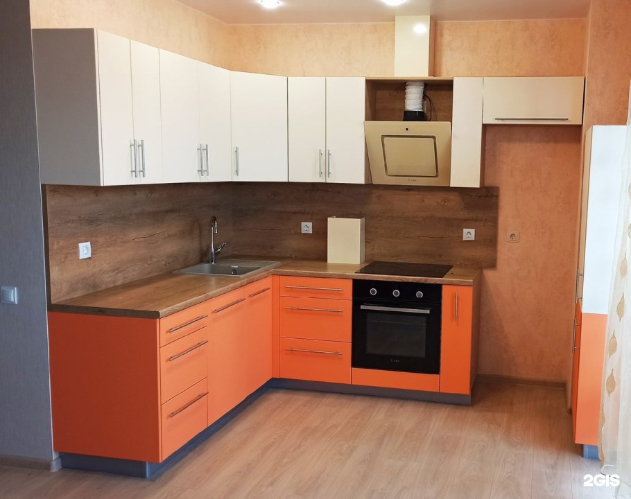 Маленькая угловая кухня 2 на 2