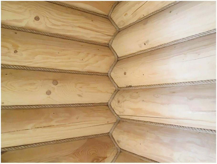 Декор из джутового каната