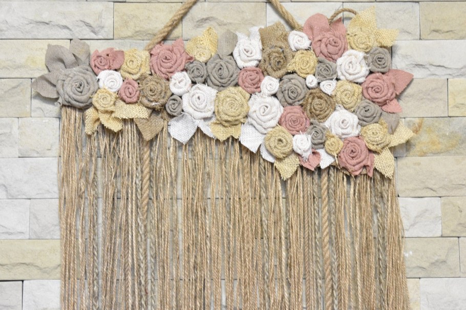 Декор из веревок в морском стиле